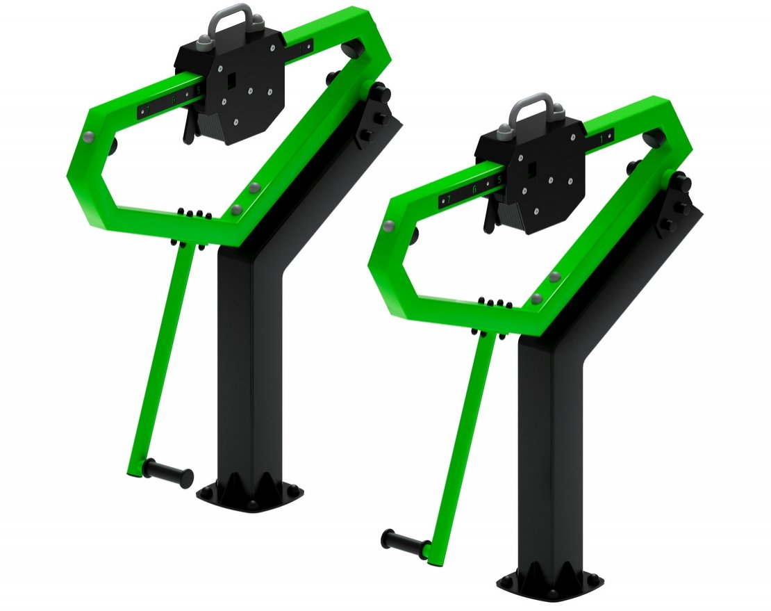 Уличный тренажер Приседания Тренинг 17 - вид 2