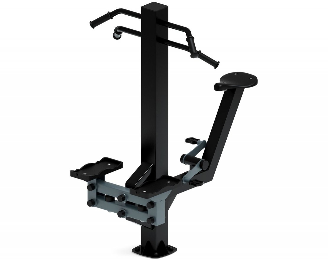 Уличный тренажер Степ + Вело Тренинг 15 - вид 2