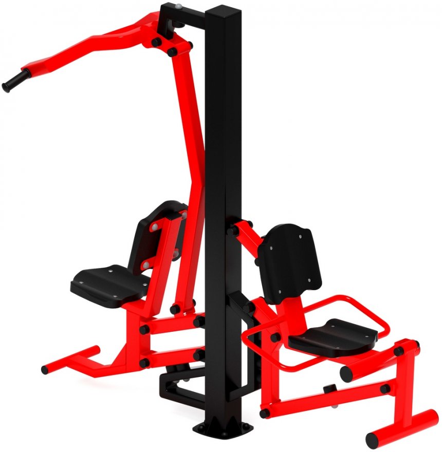 Уличный тренажер Верхняя тяга + флекс Тренировка 3 - вид 2