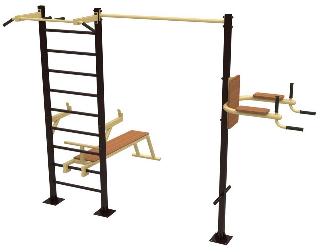 Атлетический комплекс для улицы TORUDA СК 10 - вид 2