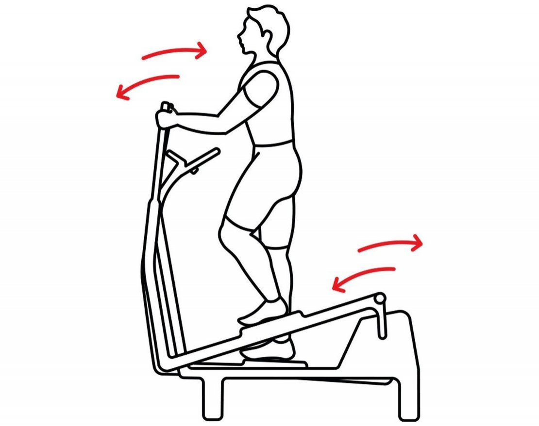 Кардиотренажер для улицы Бегущая волна - вид 1