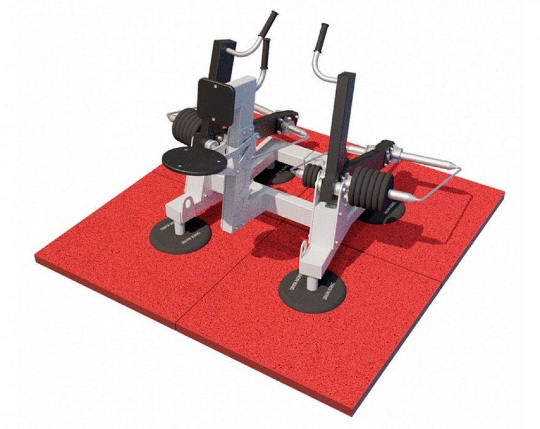 Силовой тренажер для улицы YSK-1.1286 - вид 2