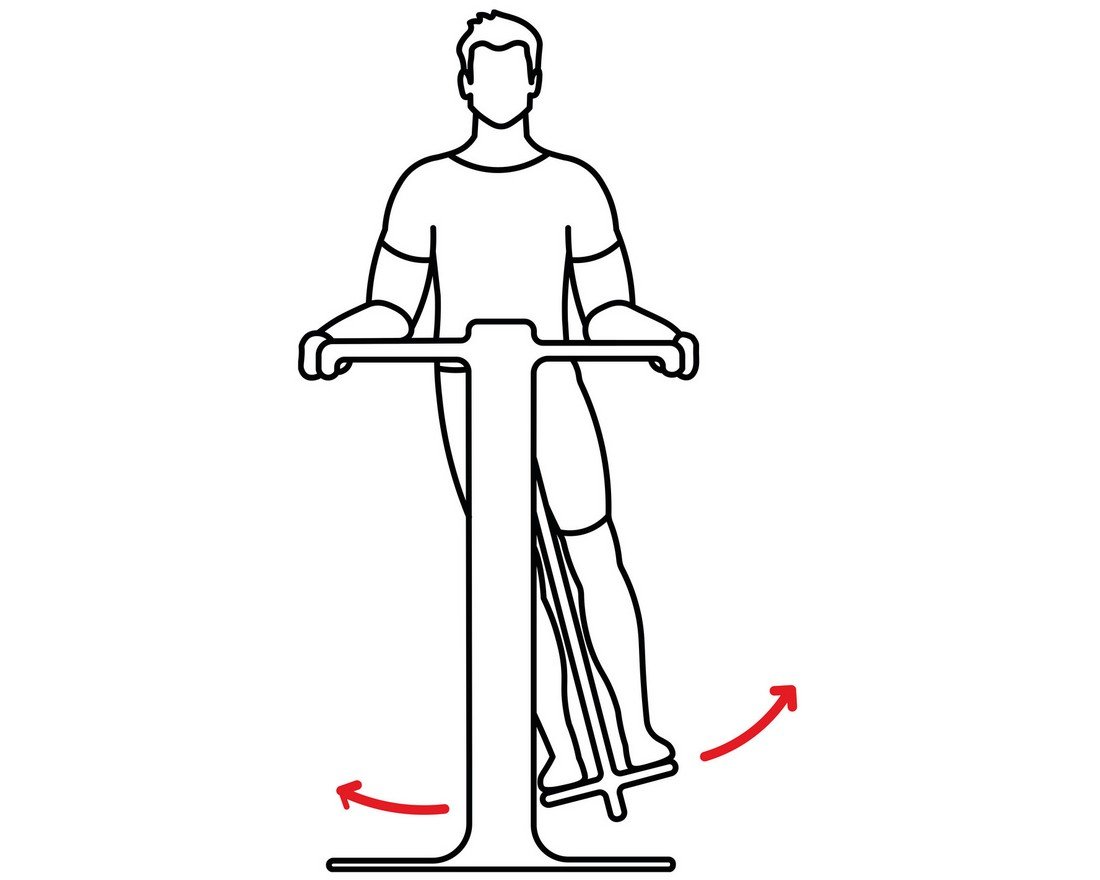 Тренажер для улицы Свай про 1 - вид 2