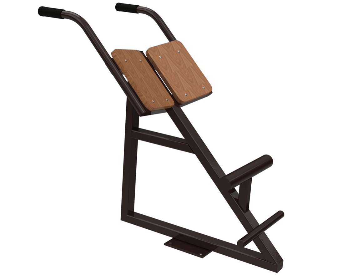 Тренажер для улицы TORUDA «Гиперэкстензия 1» 4 - вид 2