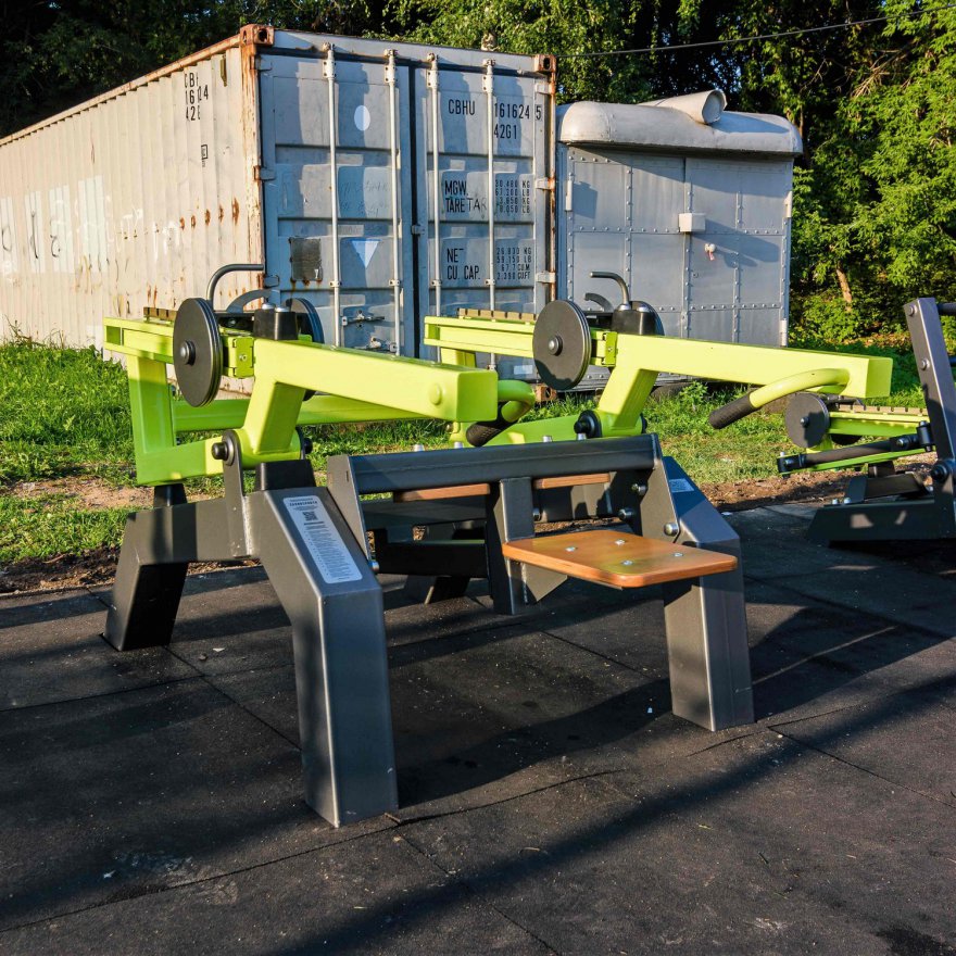 Уличный тренажер Становая тяга с переменной нагрузкой Power-1813 - вид 2