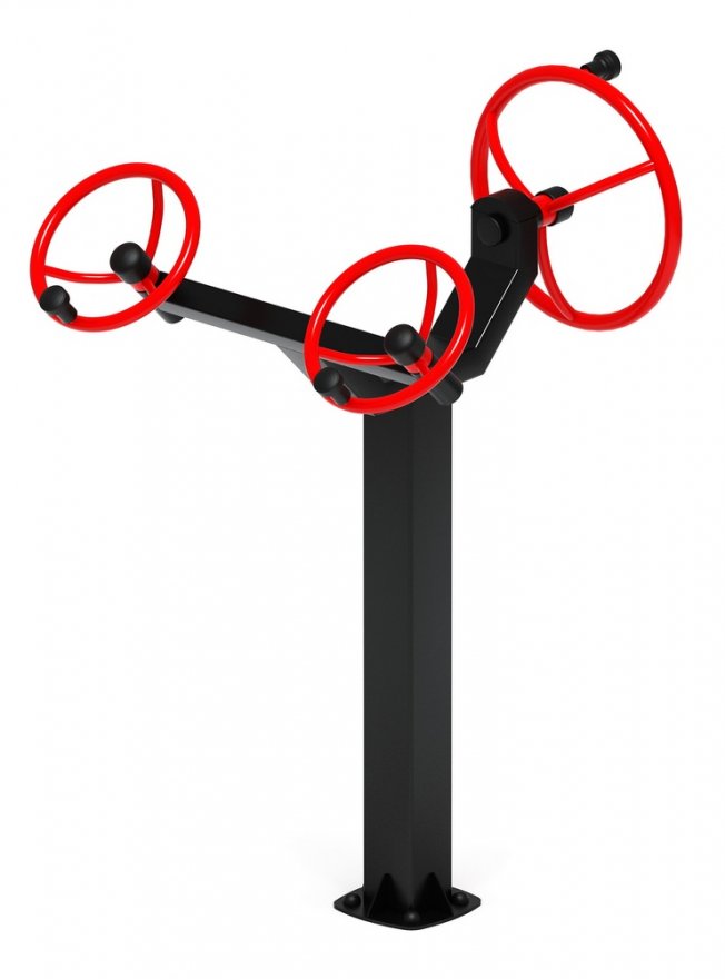 Уличный тренажёр Рули Тренировка 6 - вид 2