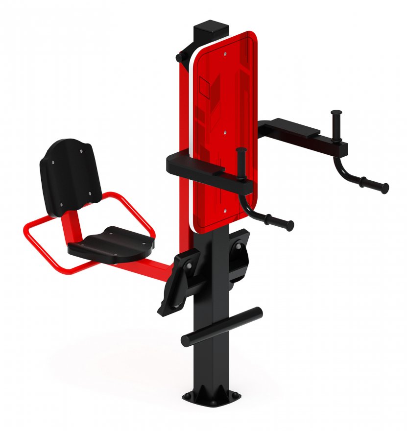 Тренажер для улицы Жим ногами + Брусья Тренинг 19 - вид 3