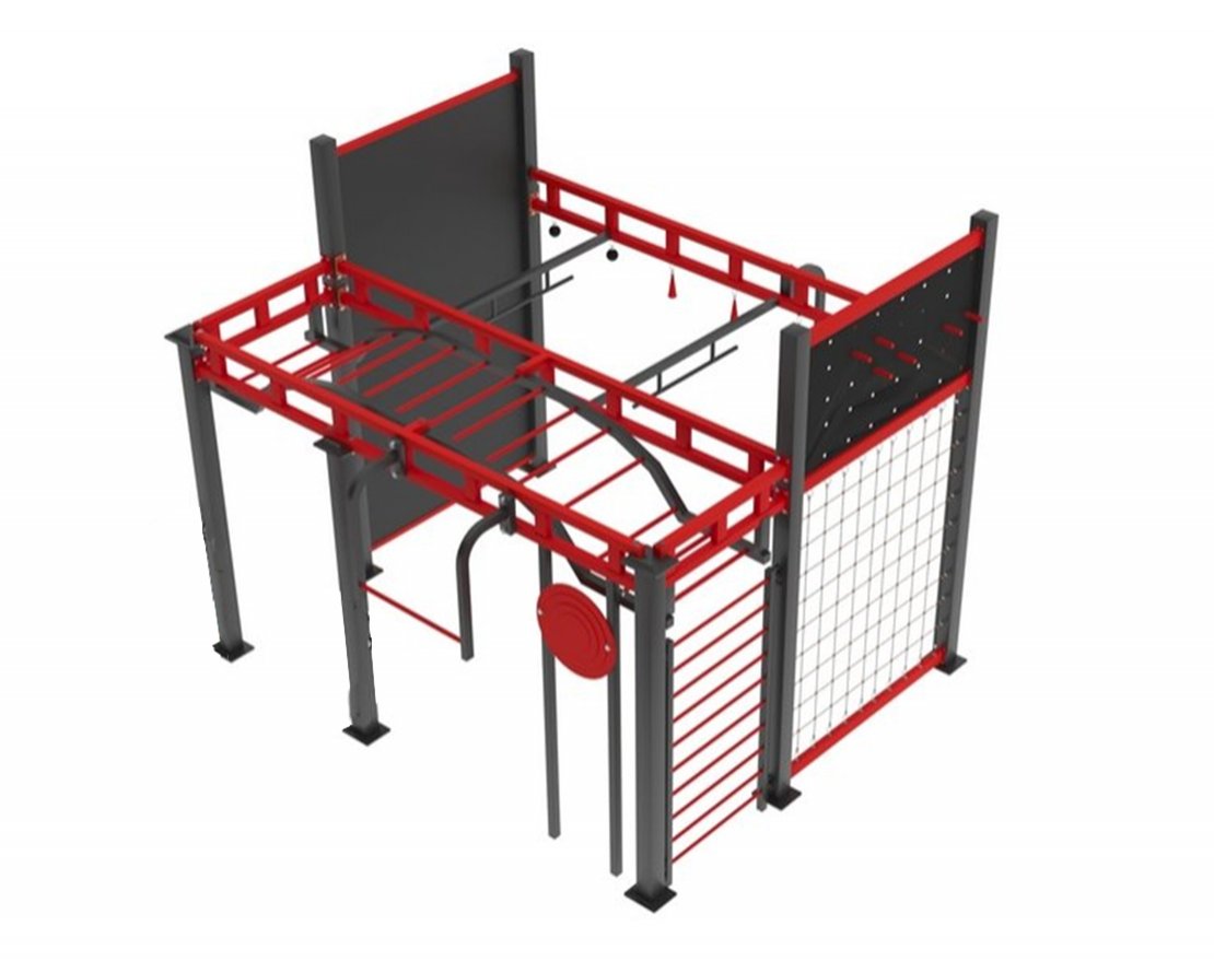 Готовая спортивная площадка для улицы 012 - вид 2
