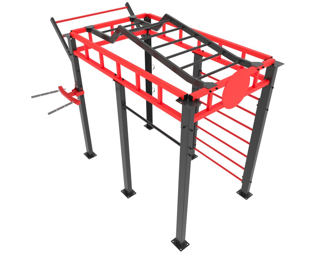 Готовая спортивная площадка для улицы 033 - вид 2
