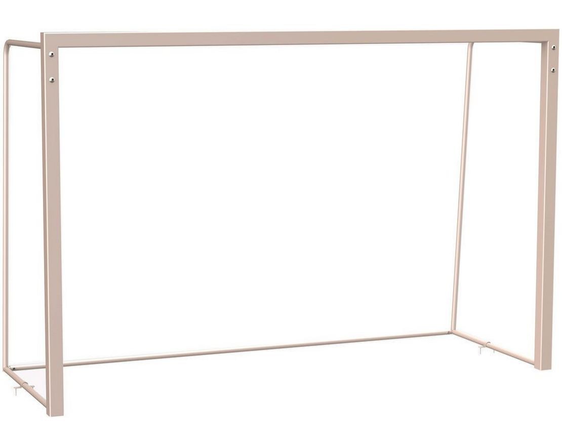 Ворота для мини-футбола и гандбола гандбола, профиль 80х80 мм без сетки - вид 2