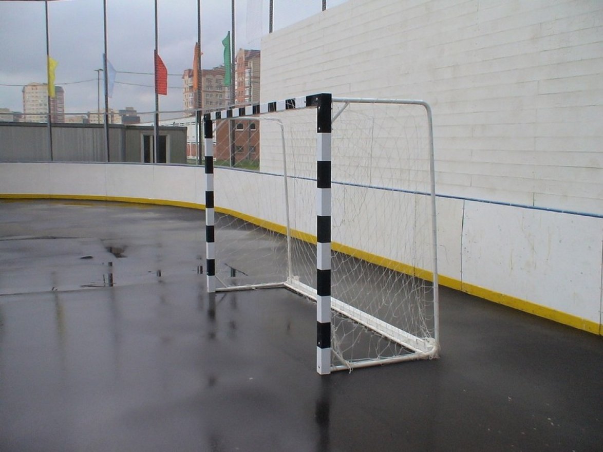 Ворота для мини-футбола и гандбола 2х3 м свободностоящие, пара - вид 2